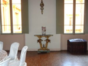 Angolo della sala per CNB Palazzo Gnudi a Bologna