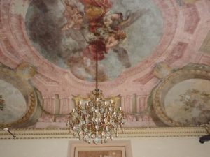 Soffitto sala per CNB Palazzo Gnudi a Bologna